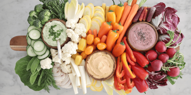 Rainbow Veggie Platter: Your St. Patrick's Day Pot of Gold